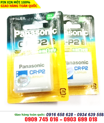 Panasonic CR-P2, Pin Panasonic CR-P2 Photo Lithium 6V nội địa Nhật